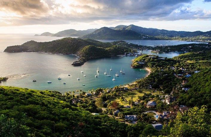 Sunset at English Harbor, Antigua and Barbuda