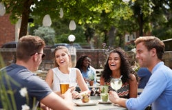 Beer garden