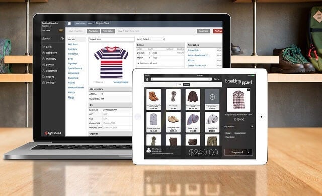 Lightspeed for Retail managing stock