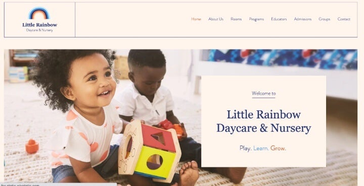 Nursery Website Template