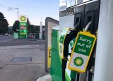 Petrol station fuel shortage