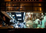 A restaurant kitchen