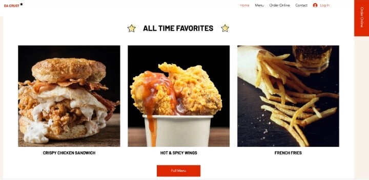 Takeaway Website Template