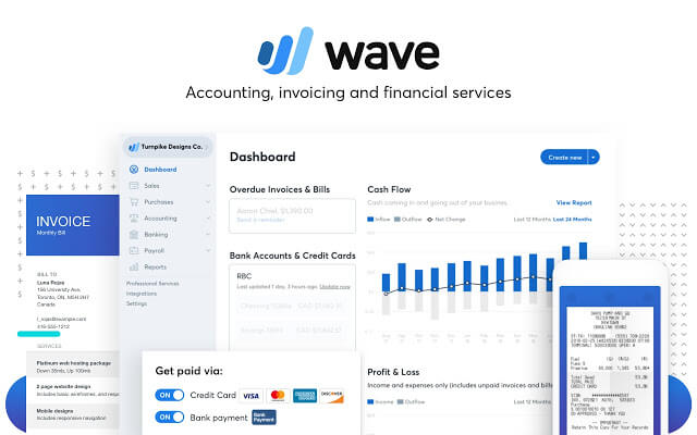 Wave (best free accounting software)