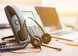 VoIP phone and headset