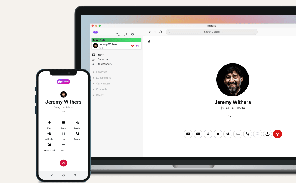 Dialpad mobile app