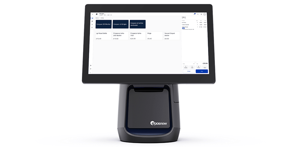 Epos Now countertop terminal