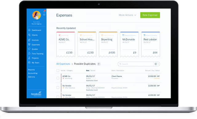 Freshbooks (best free accounting software)